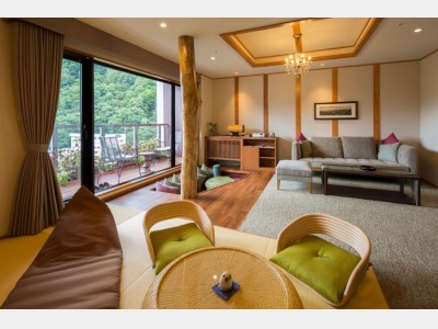  【屋上露天風呂】802・803【特別フロア「月星」】69平米 