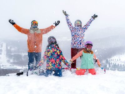 ルスツリゾートスキー場　※ファミリーイメージ