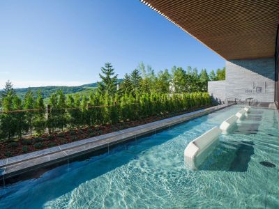 【ルスツ温泉・・ことぶきの湯】露天風呂