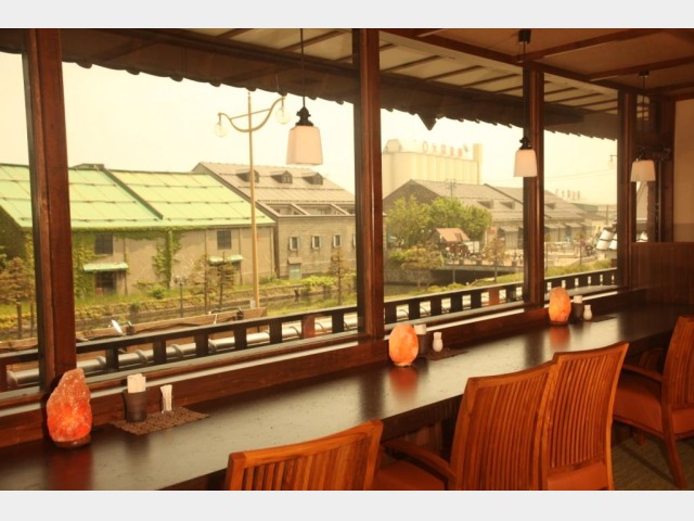 運河の宿　おたるふる川 食事処（カウンター席）