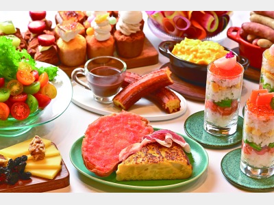 朝食ビュッフェ（イメージ）