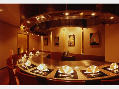 鉄板焼きカウンター