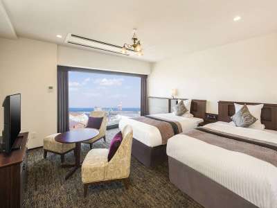 ラージツインC　お部屋から見下ろす小樽運河をお楽しみ下さい