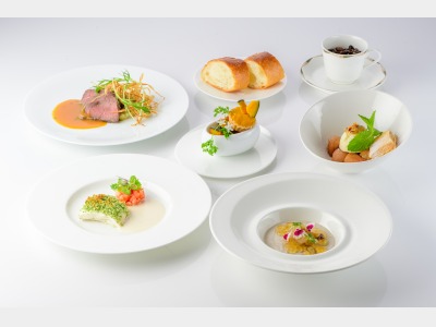 夕食　EZOコースディナー　※イメージ