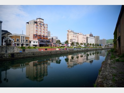 運河からのふる川