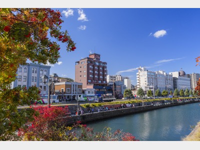 運河からのふる川（秋）