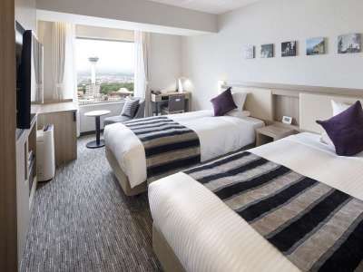 コンフォートツイン【禁煙のみ】(20平米) 110cm幅のベッド×2台