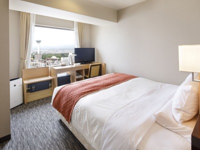 スタンダードクイーン(17平米)　160cm幅のベッド1台