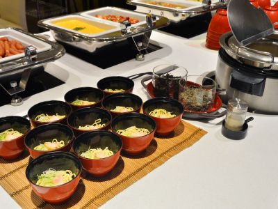 朝食ブッフェ　～函館塩ラーメン～