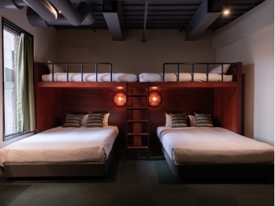 Moderate Loft Group with Shared Bathroom / 24㎡