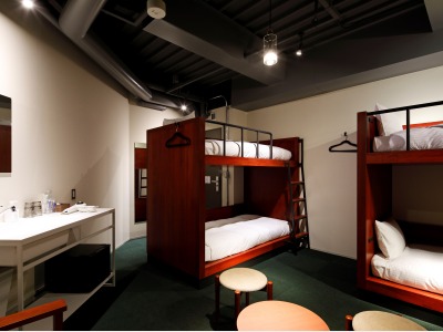 Standard Bunk with Shared Bathroom / 20㎡