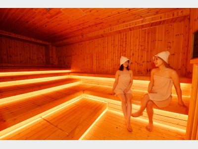 フィンランド式サウナ10分に1回オートロウリュ