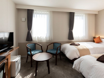 禁煙スーペリアツイン（22.25平米） エキストラベッド追加で3名様までご利用OK