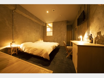 ワインカーブをイメージしたお部屋 デラックスツイン