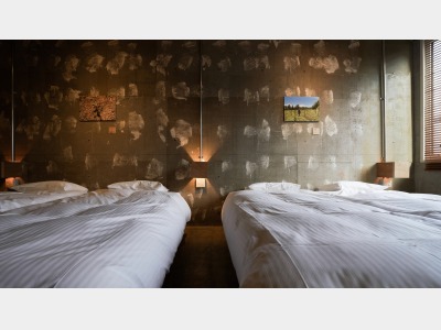 【全室禁煙】ぶどう畑のキャビン小屋をイメージしたお部屋 クアッドルーム (４ベッド) (約32㎡)