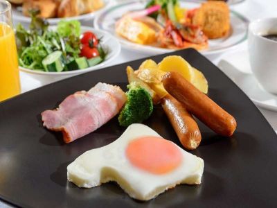 朝食バイキング