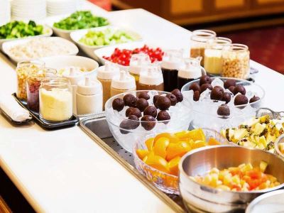 朝食バイキング