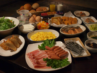 朝食（和洋バイキング）