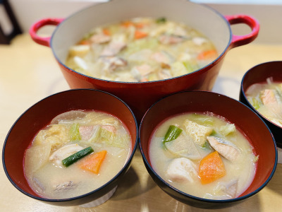 朝食イメージ（石狩汁）