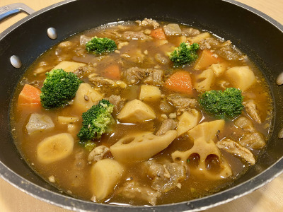 朝食イメージ  （スープカレー）