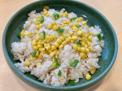 朝食イメージ（コーンチャーハン）