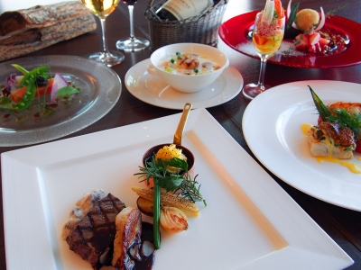 31階スカイレストラン「Hareus～ハレアス」の夕食イメージ