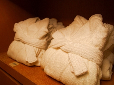 「スパ・アルパ」バスローブ