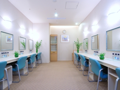 「スパ・アルパ」パウダールーム