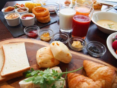 31階スカイレストラン「Hareus～ハレアス」の朝食ブッフェイメージ