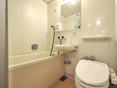 【全客室】バス、嬉しい洗浄機能付きトイレ♪