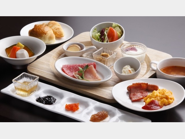 朝食バイキング 一例