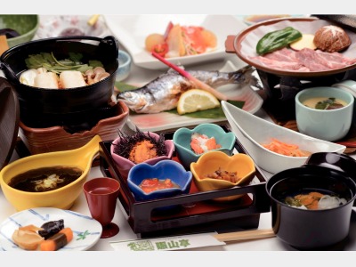 『郷土和食膳プラン』夕食一例