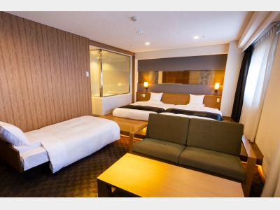 ジュニアスイート+エキストラベッド1台【禁煙】