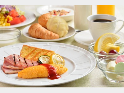 朝食バイキング　一例