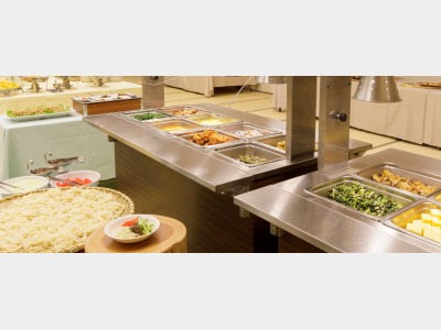 朝食バイキング　一例