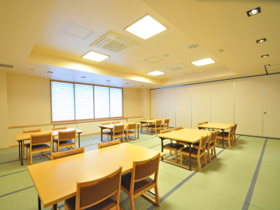 【宴会場】お食事会場でございます。