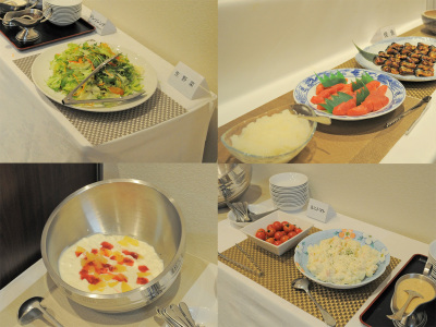 【ご朝食】バイキングの一例※ご予約状況によりどちらかのご案内になります（ご選択不可）