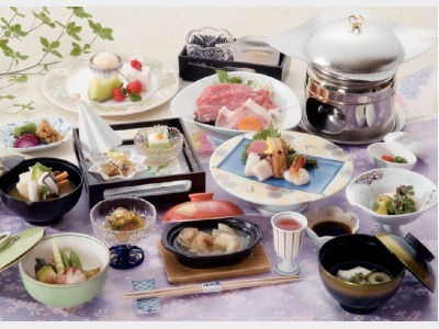 夕食一例「和食会席膳」