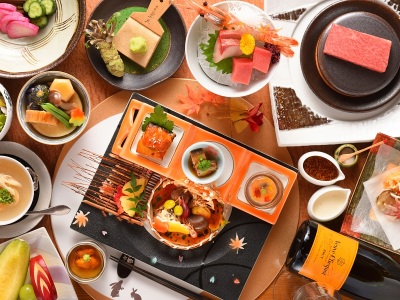 夕食一例　創作会席料理イメージ