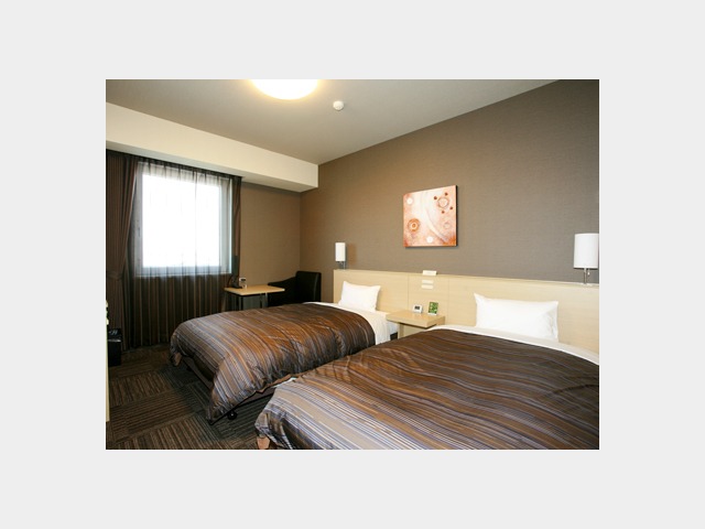 ホテルルートイン石巻中央 洋室ツインの一例