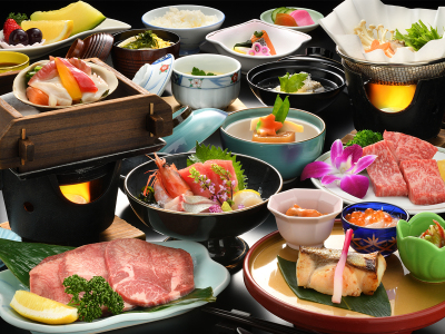 仙台黒毛和牛と牛タン 旬の和食膳