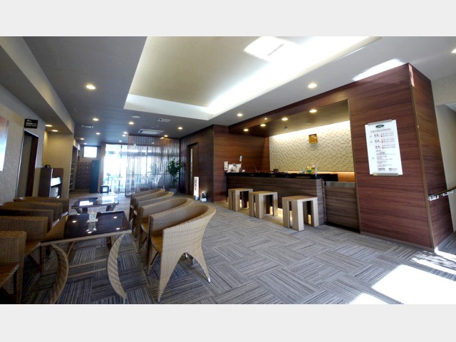 ホテルルートイン登米 フロント