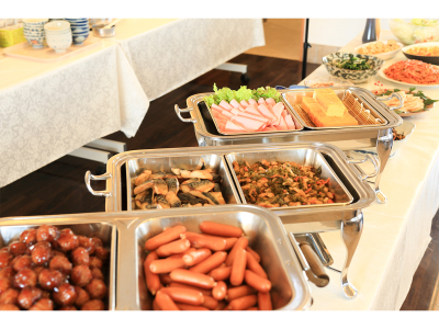 朝食バイキング