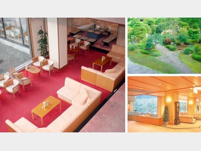 ロビーラウンジ及び庭