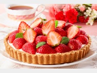 【3/1〜5/31】春の料理フェアイメージ(仙台いちごタルト)