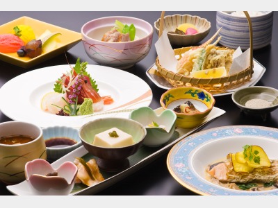 和食会席膳「鬼首膳」一例