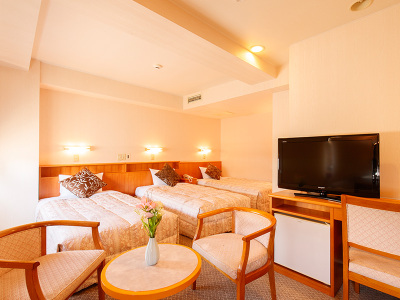 洋室トリプルの一例