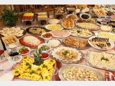 朝食バイキング　一例