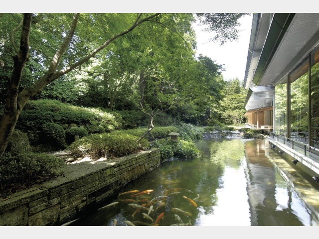 ホテルニュー水戸屋 庭園