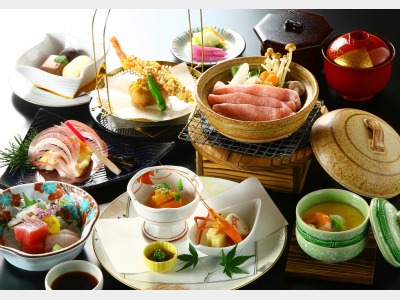 夕食一例（会席料理）